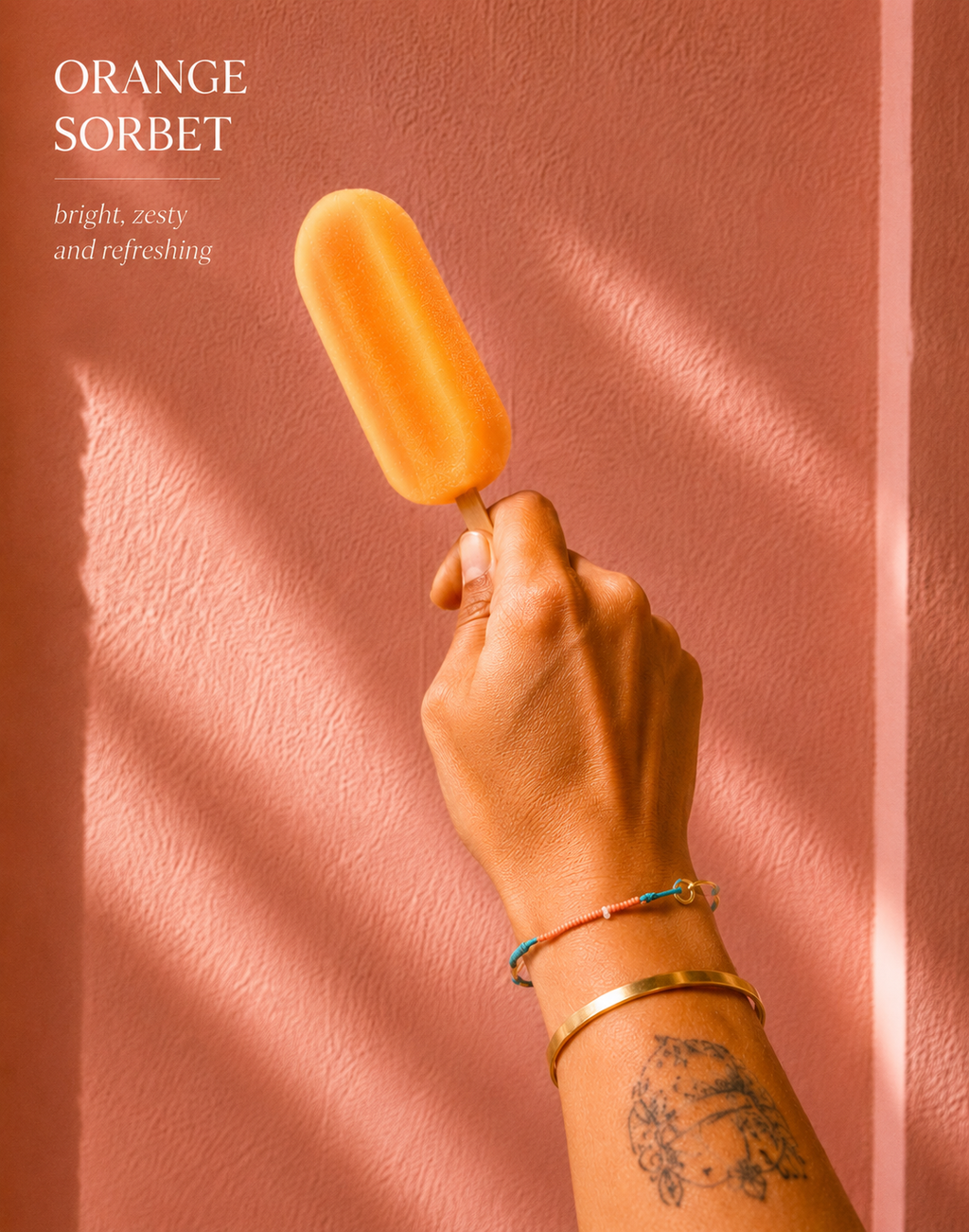 Orange sorbet