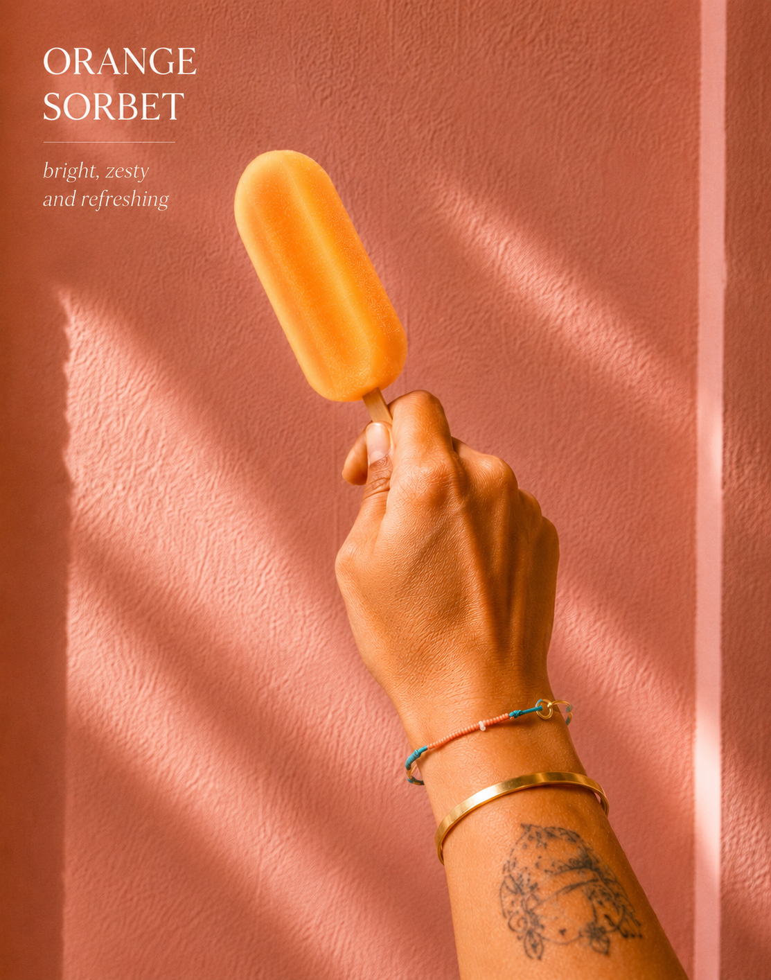 Orange sorbet