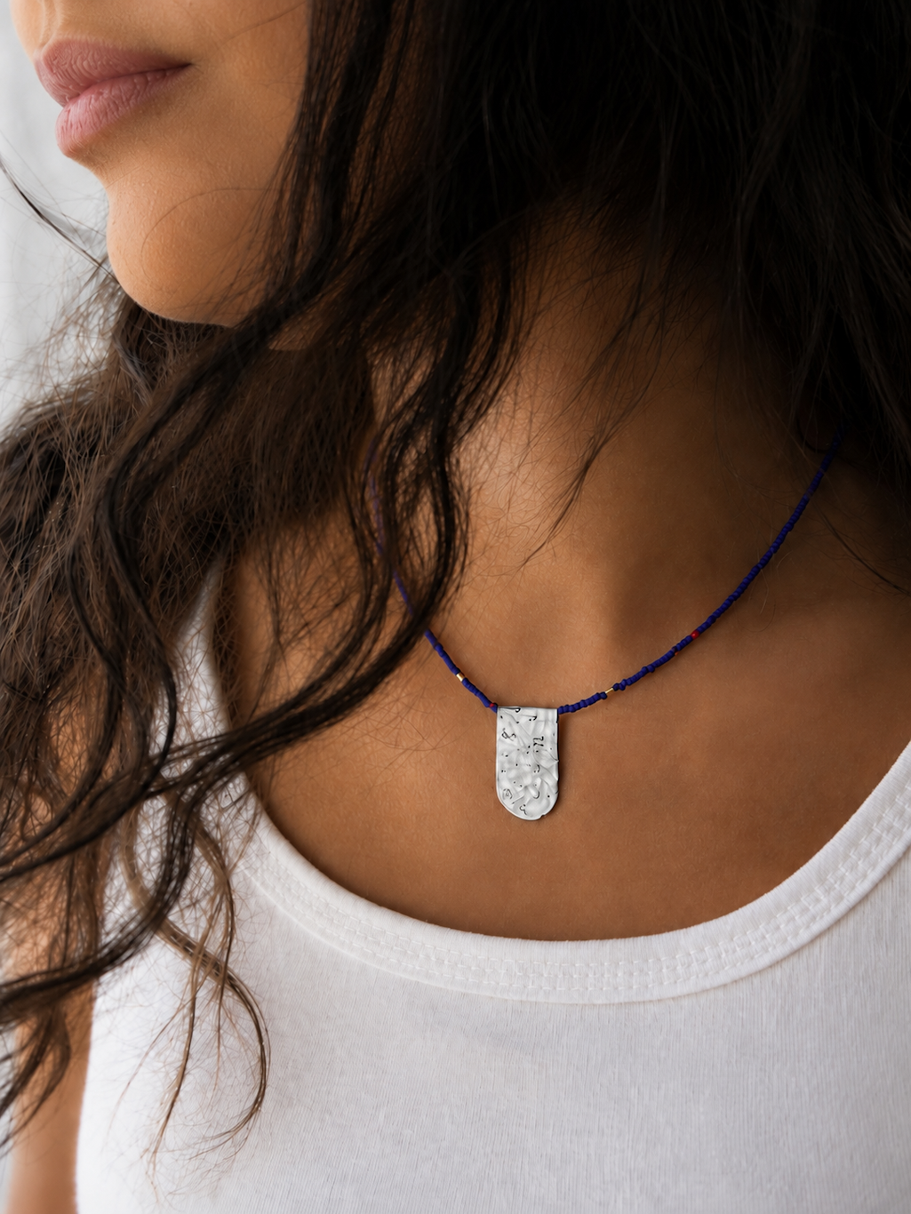 Anagram Talisman Silver