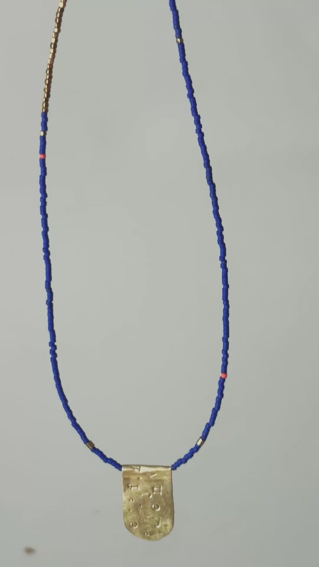 Anagram Talisman Brass